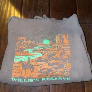 Willie's Reserve Gray Hoodie